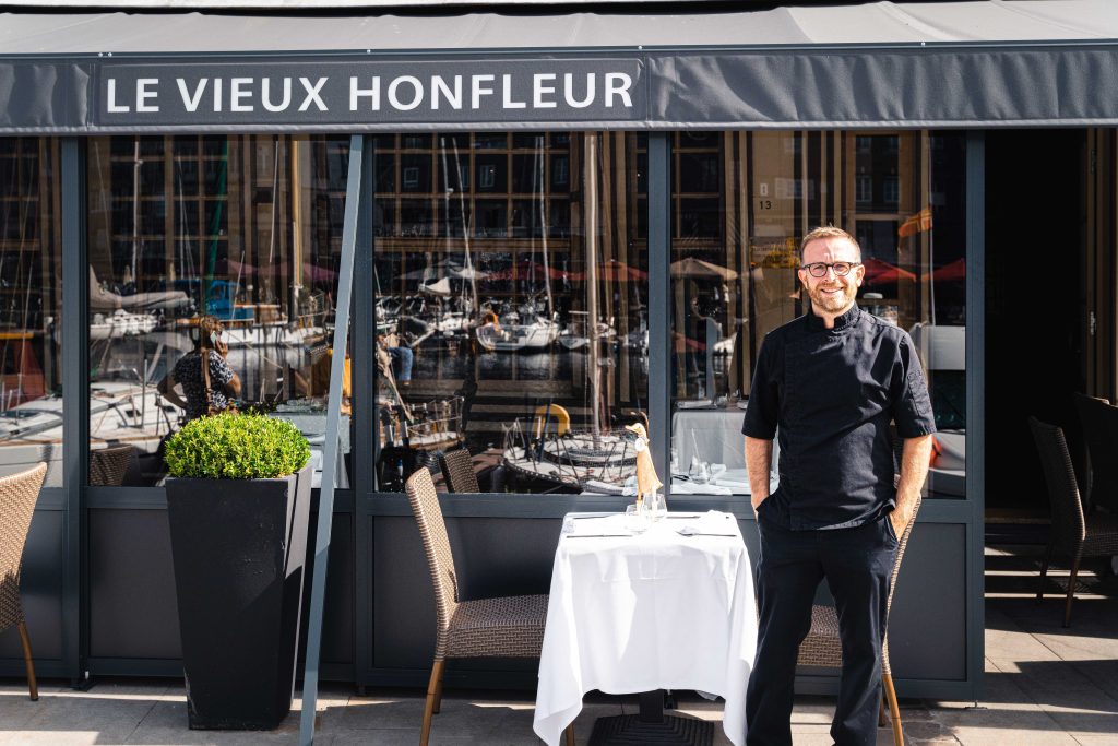 Yann Mikael Coquet Chef of the Vieux Honfleur restaurant 1